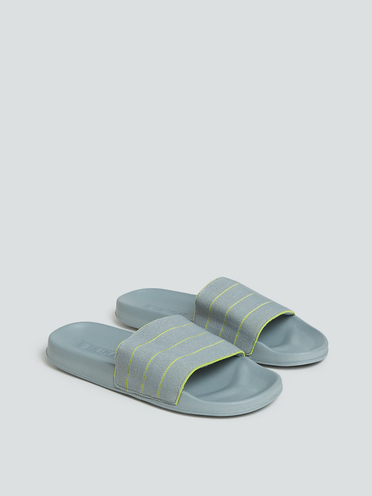 SOLEPLAY Grey Striped Pool Slides